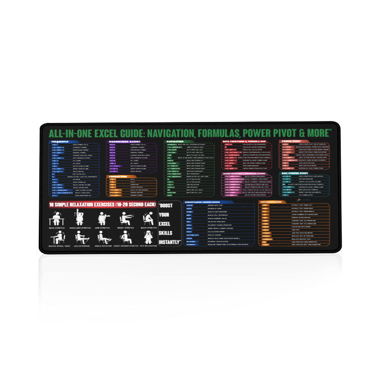 Premium Desk Mat 80 x 30 cm – Anti-Slip Extended Mouse Pad | Smooth Surface for Office, Gaming & Study Setup