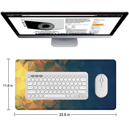 Large Extended Mouse Pad – Non-Slip Rubber Base, Desk Mat for Office, Gaming & Workstation