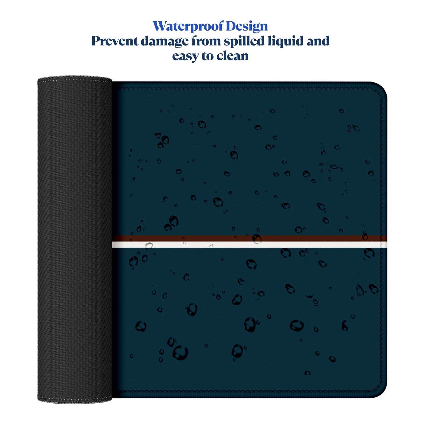 Believe In Yourself Desk Mat – Large Mouse Pad – Non-Slip Base, Smooth Surface, Inspirational Quote Design, Durable Stitched Edges – Office, Gaming