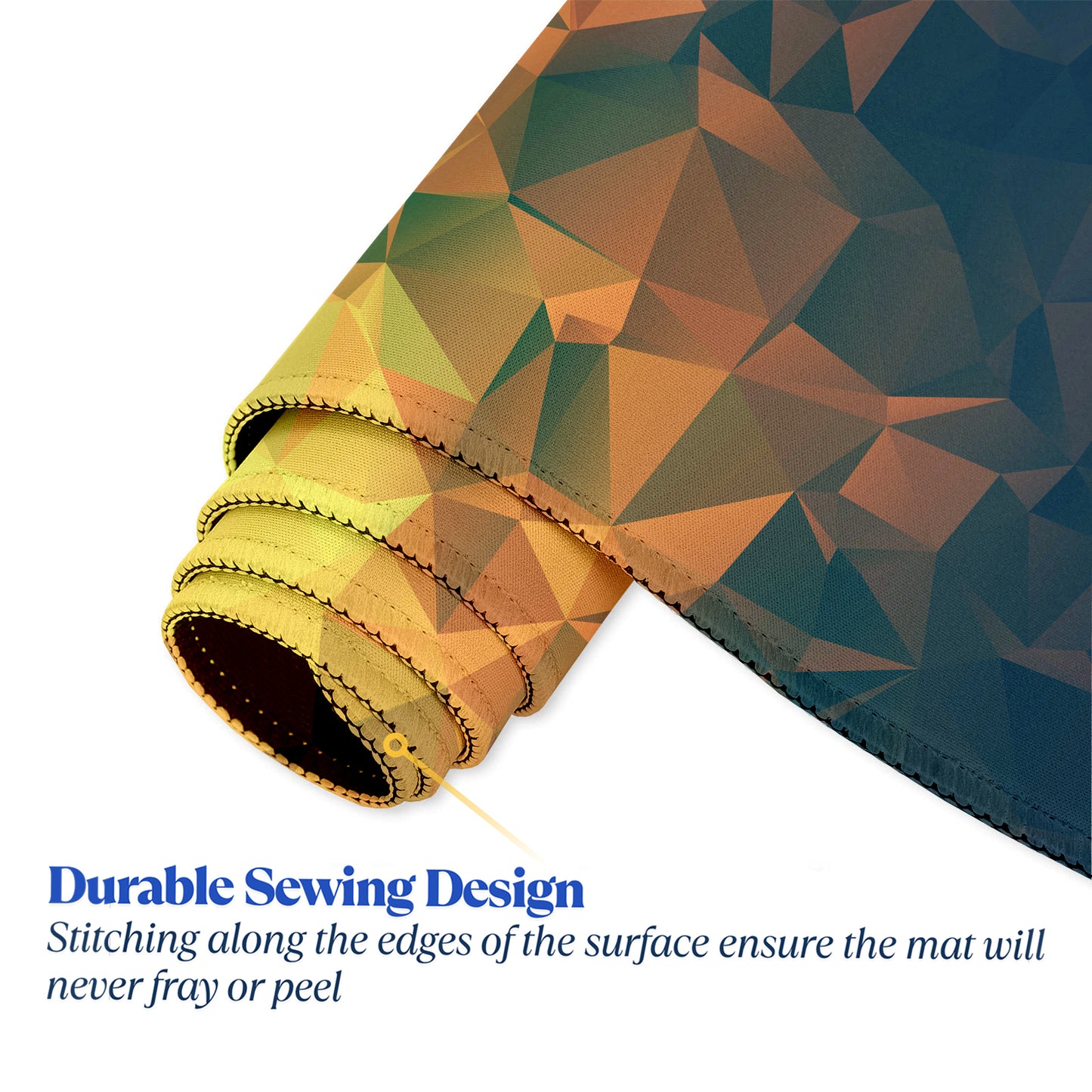 Large Extended Mouse Pad – Non-Slip Rubber Base, Desk Mat for Office, Gaming & Workstation