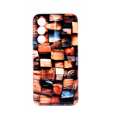 Hard Case For Samsung Galaxy A54 Wooden Pattern Case Cover With Camera CutOut