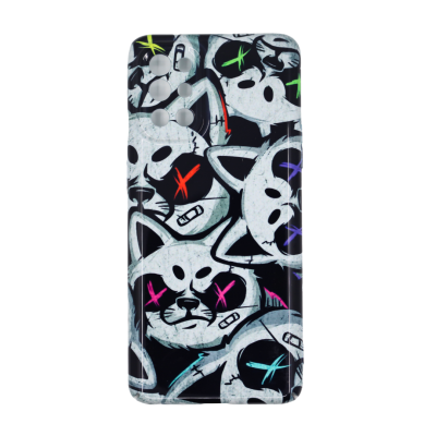 Hard Case For OnePlus 9R Creative Pattern Case Cover With Camera CutOut