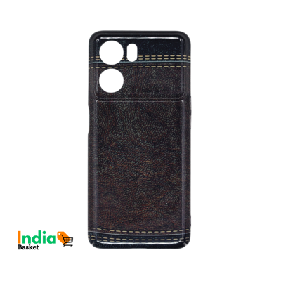 Hard Case For Oppo K10 5G Leather Pattern Case Cover With Camera CutOut