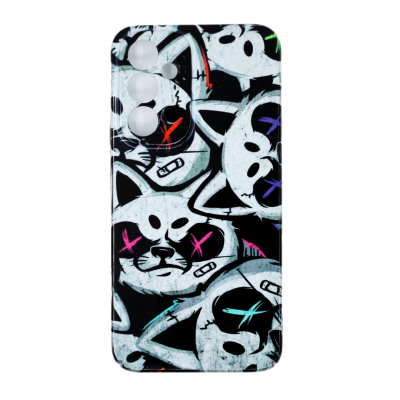 Hard Case For Galaxy A54 5G Creative Pattern Case Cover With Camera CutOut